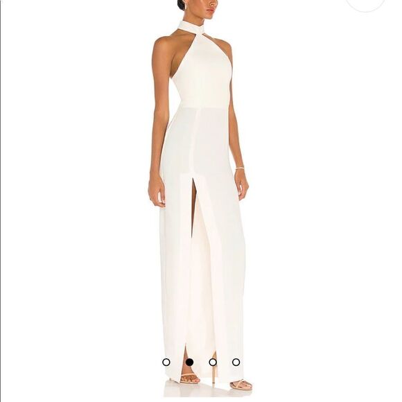 NWOT Queen Gown in Ivory Amanda Uprichard - Picture 2 of 8